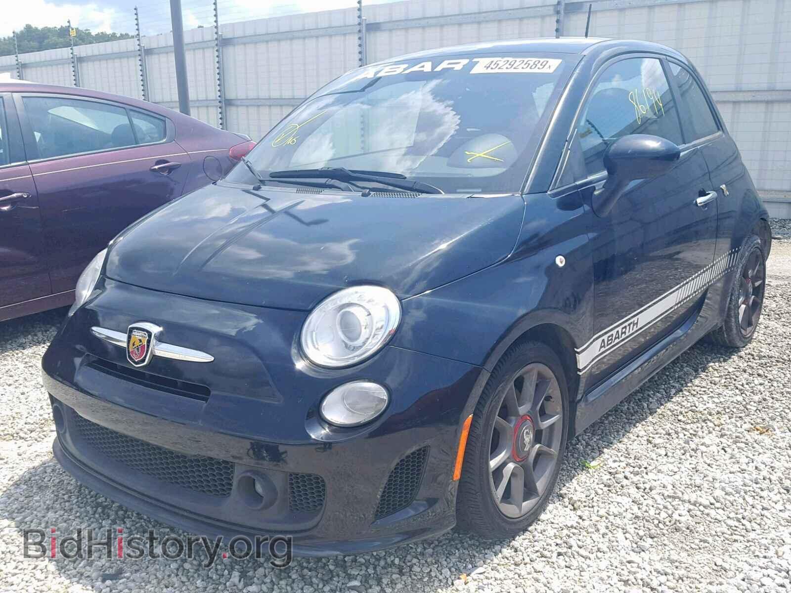 2015 FIAT 500 - VIN: 3C3CFFFH3FT586124 - Фото 2