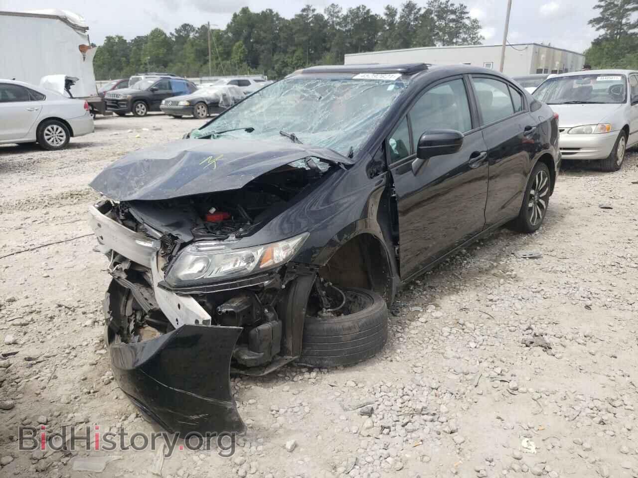 2015 HONDA CIVIC - VIN: 19XFB2F98FE034256 - Фото 2