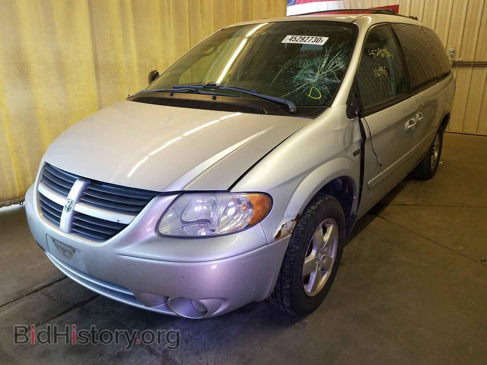 2007 DODGE CARAVAN - VIN: 2D4GP44L27R292954 - Фото 2