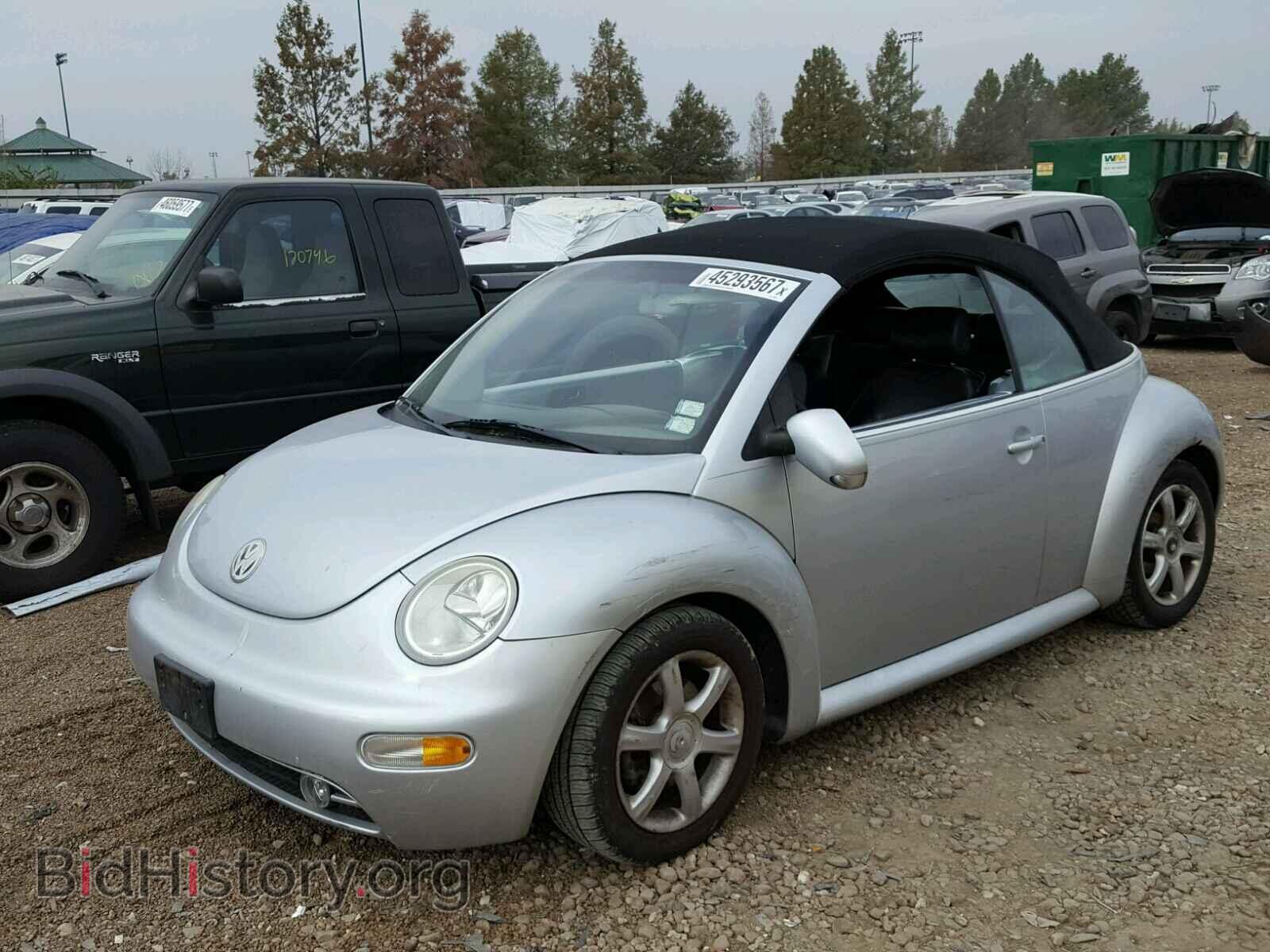 2004 VOLKSWAGEN BEETLE - VIN: 3VWCD21Y14M302902 - Фото 2