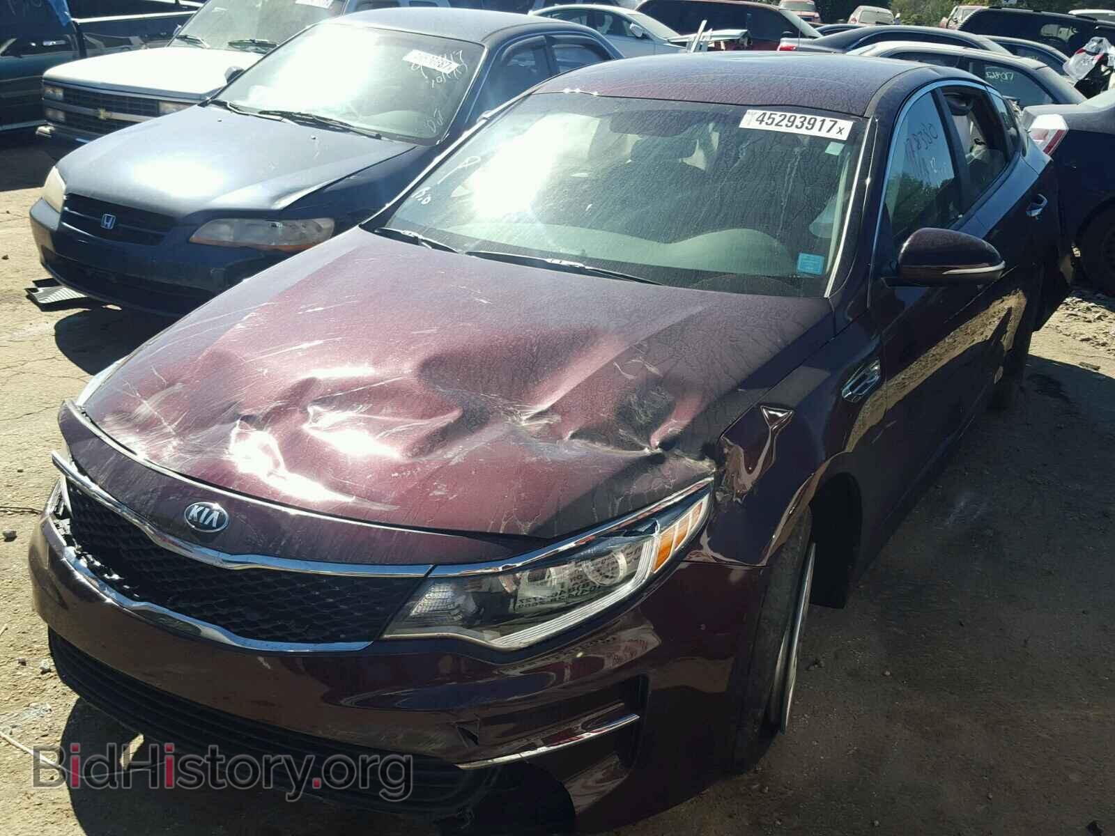 2016 KIA OPTIMA - VIN: 5XXGT4L37GG026302 - Фото 2