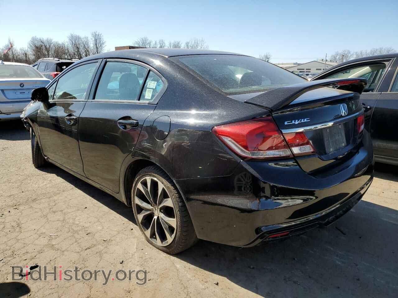 2013 HONDA CIVIC - VIN: 2HGFB6E58DH704137 - Фото 2
