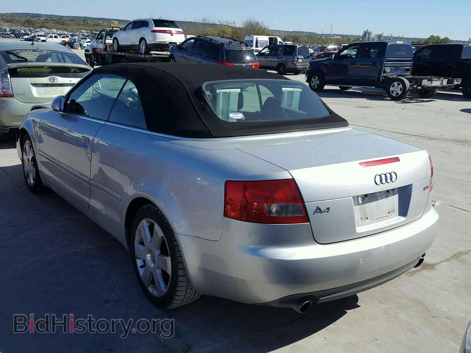 2006 AUDI A4 - VIN: WAUAC48H36K007001 - Фото 3