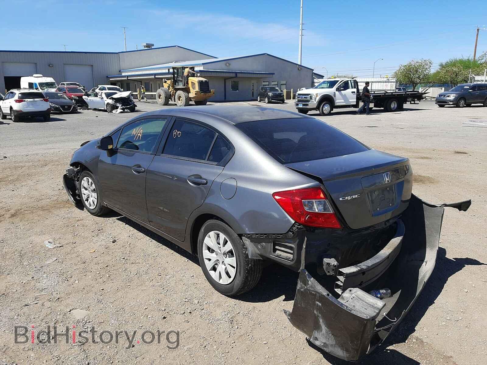2012 HONDA CIVIC - VIN: JHMFB2F56CS004161 - Фото 3