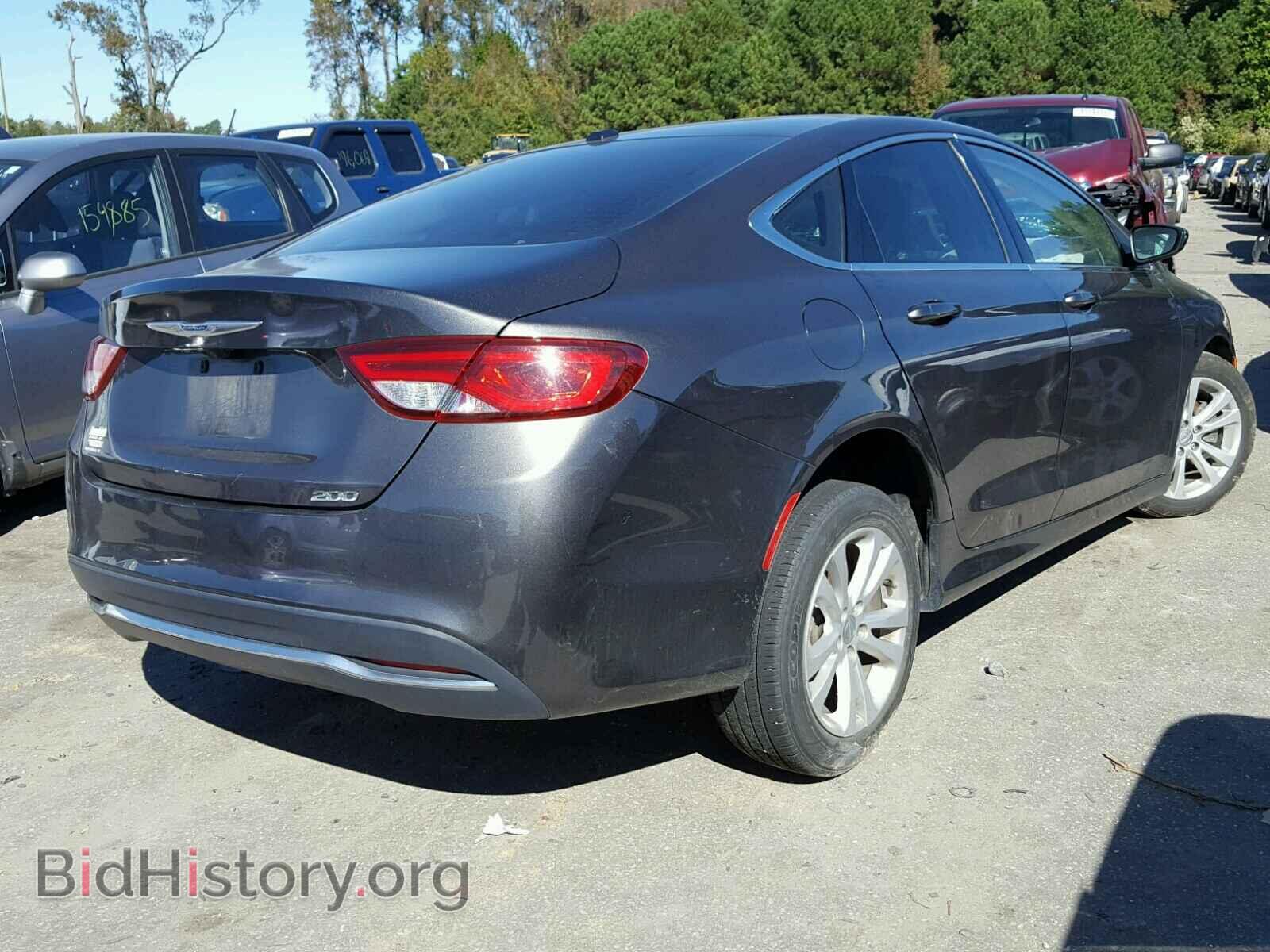 2015 CHRYSLER 200 - VIN: 1C3CCCAB6FN655690 - Фото 4
