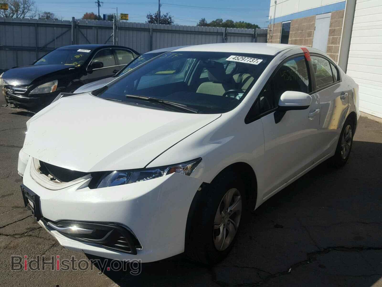 2014 HONDA CIVIC - VIN: 2HGFB2F53EH525979 - Фото 2