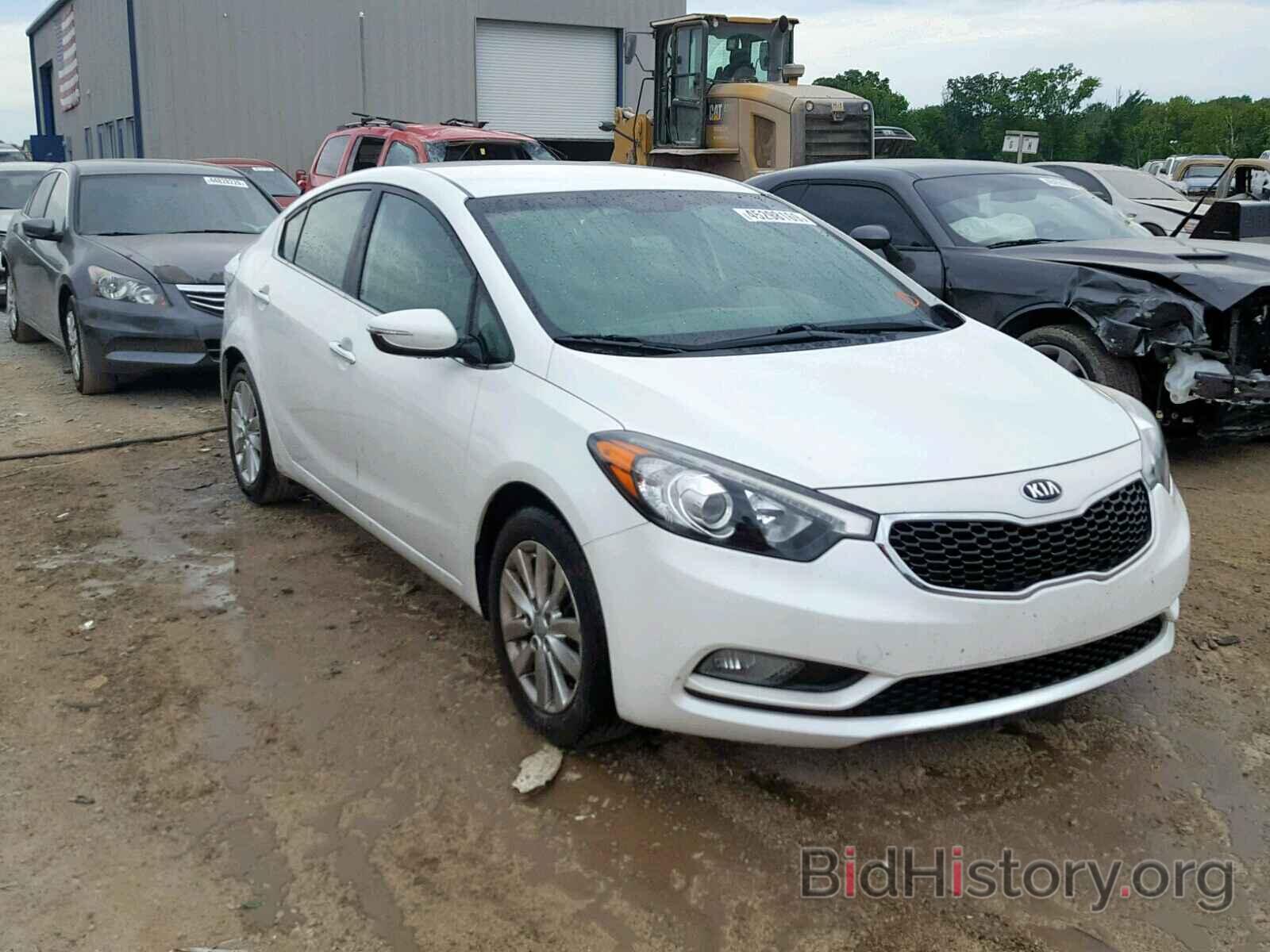 Photo KNAFX4A8XE5176336 - KIA FORTE EX 2014