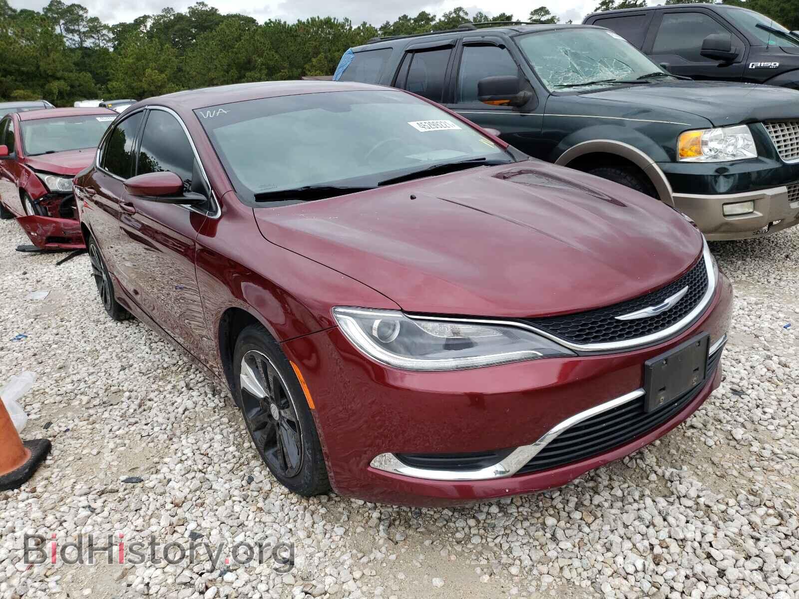 Фотография 1C3CCCAB7GN114116 - CHRYSLER 200 2016