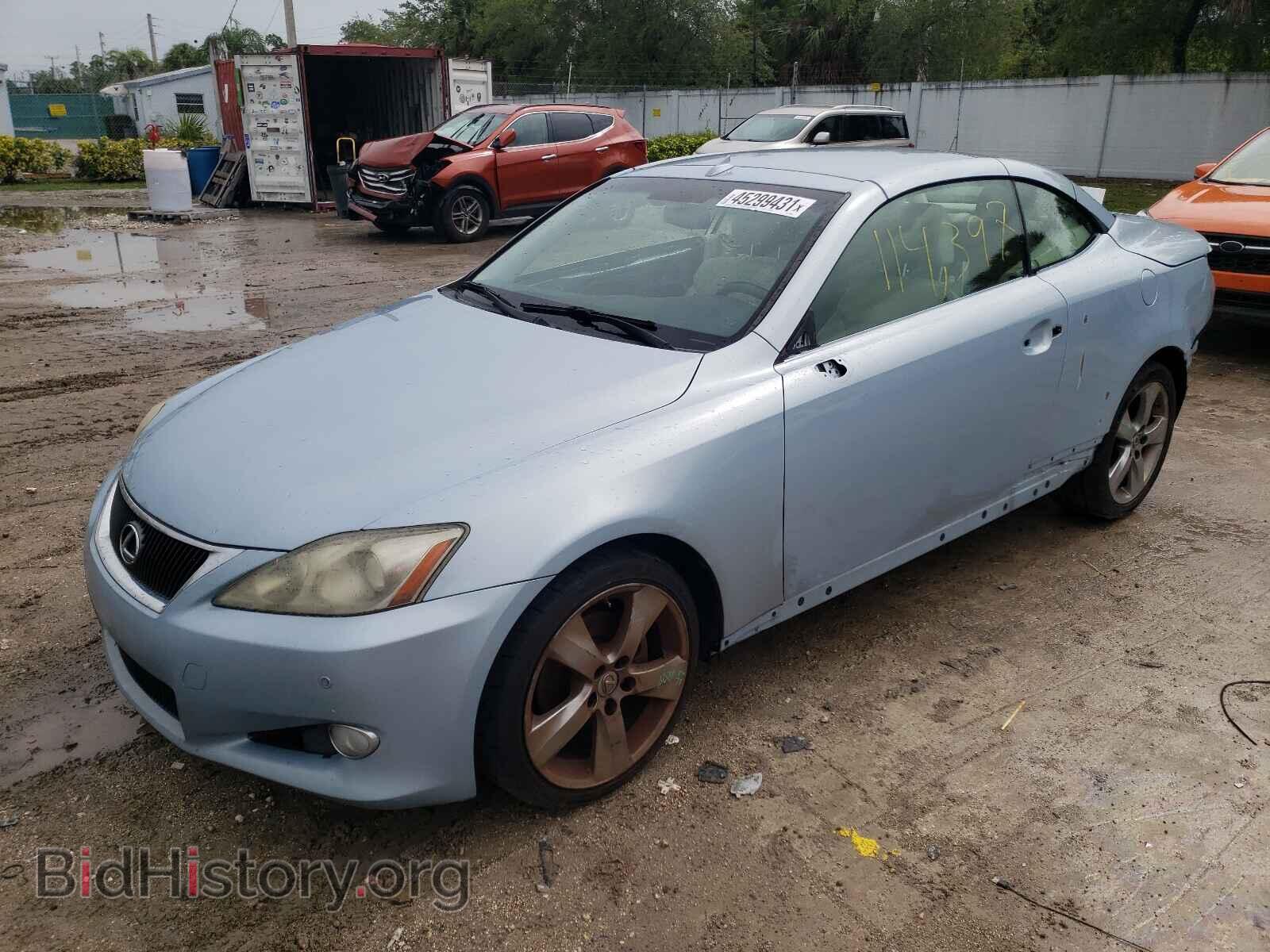 2010 LEXUS IS - VIN: JTHFF2C2XA2507008 - Фото 2