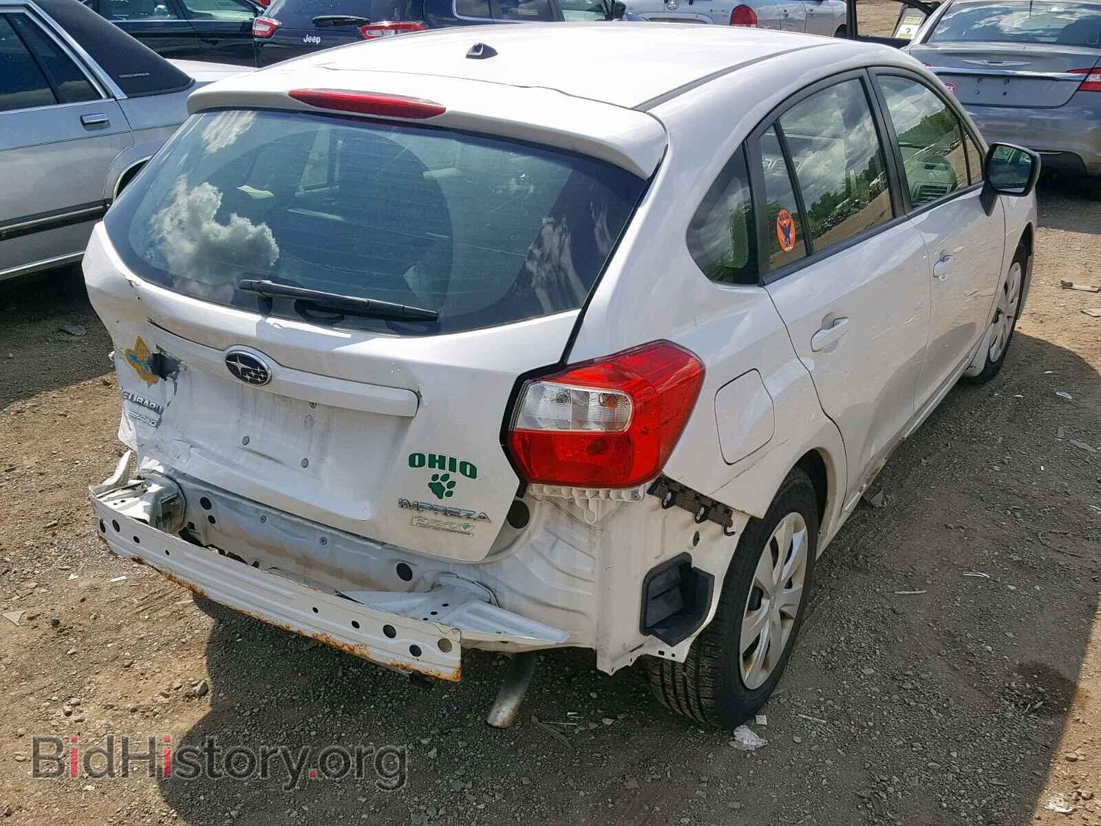 2014 SUBARU IMPREZA - VIN: JF1GPAA69E8252895 - Фото 4