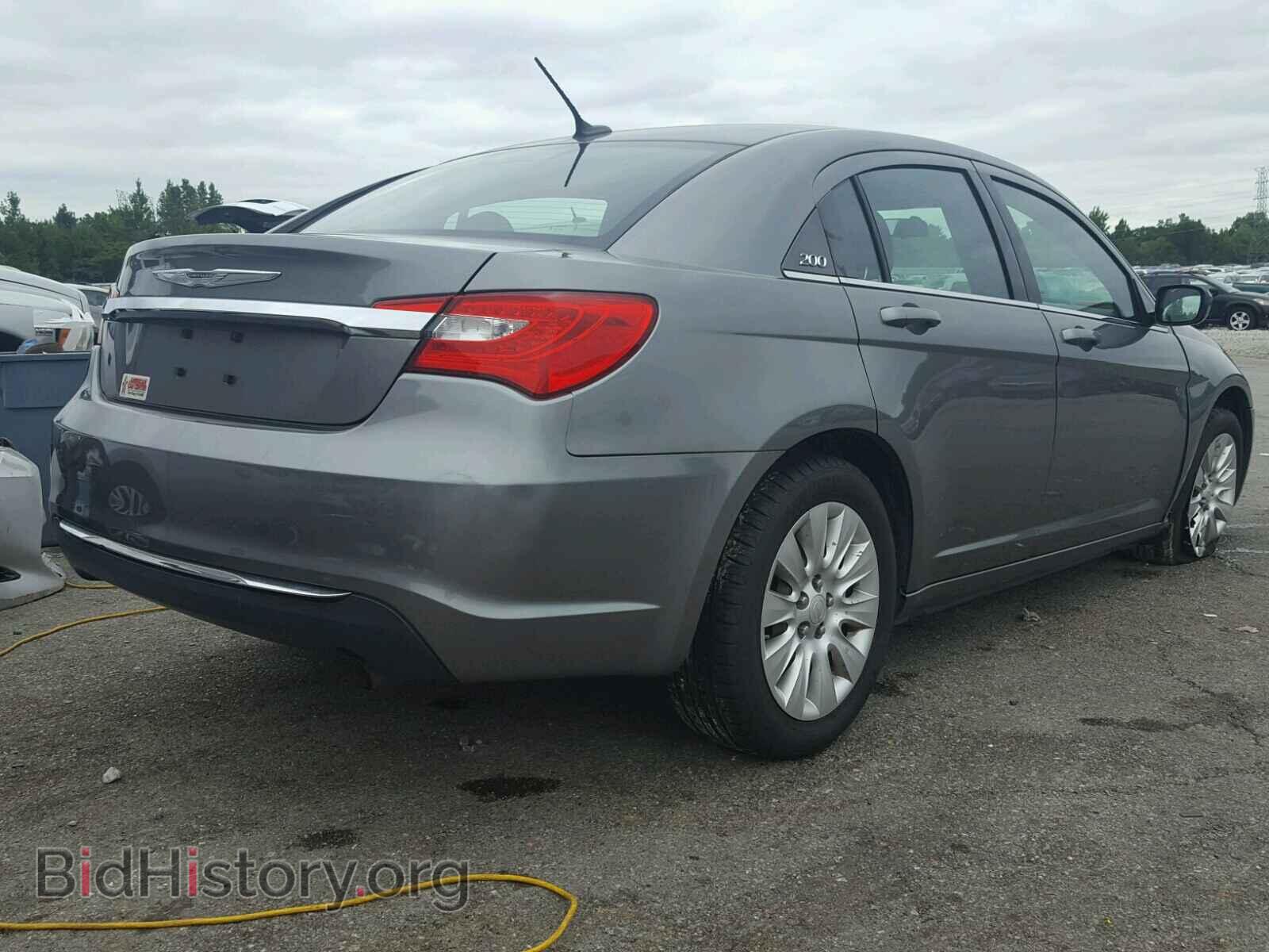 2012 CHRYSLER 200 - VIN: 1C3CCBAB2CN318858 - Фото 4
