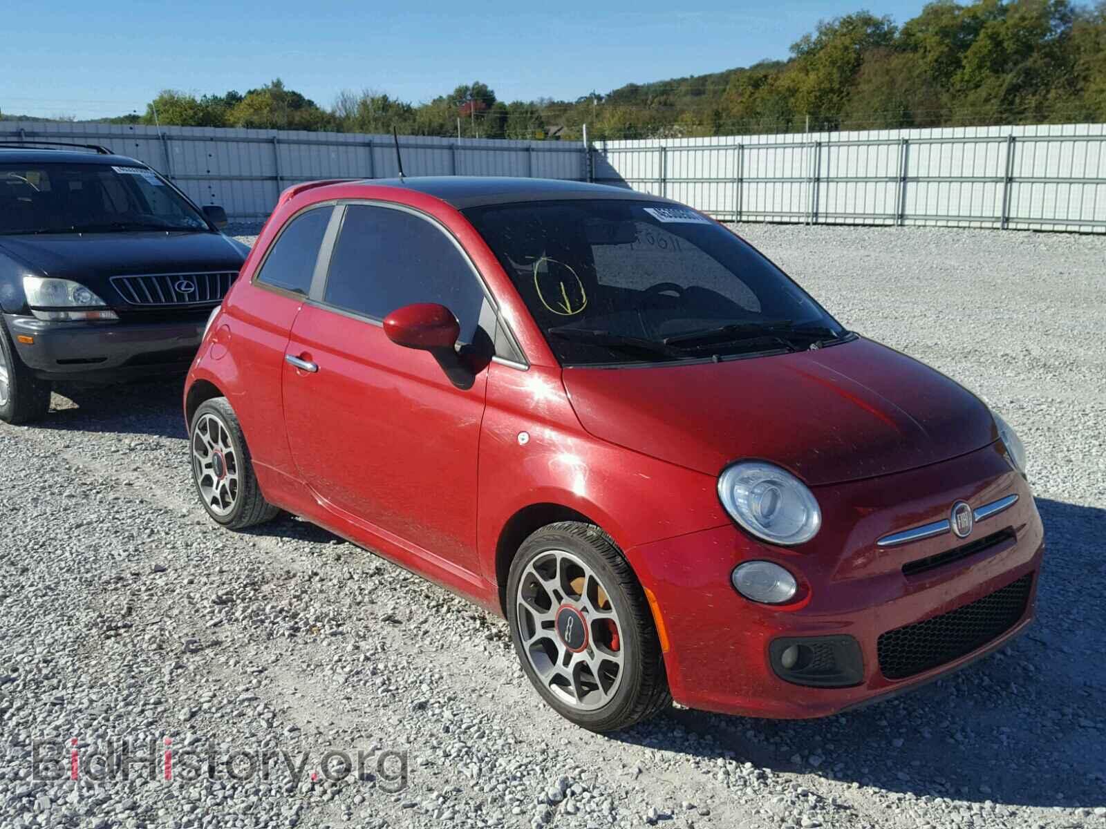 Фотография 3C3CFFBR1CT371089 - FIAT 500 2012
