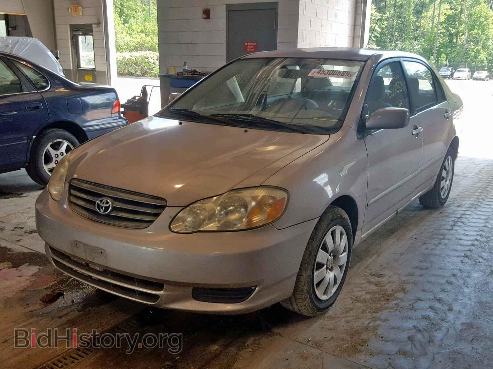 2003 TOYOTA COROLLA - VIN: 2T1BR32E93C098416 - Фото 2