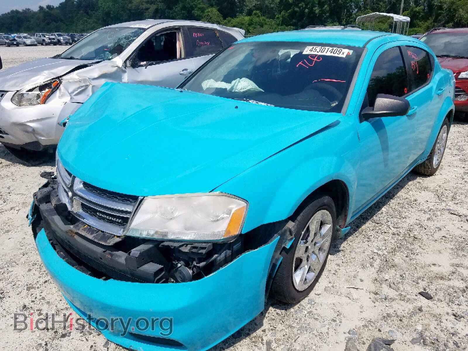 2011 DODGE AVENGER - VIN: 1B3BD4FB8BN541866 - Фото 2