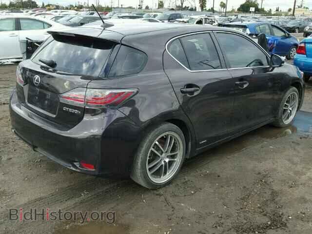 2011 LEXUS CT 200 - VIN: JTHKD5BH4B2008265 - Фото 4