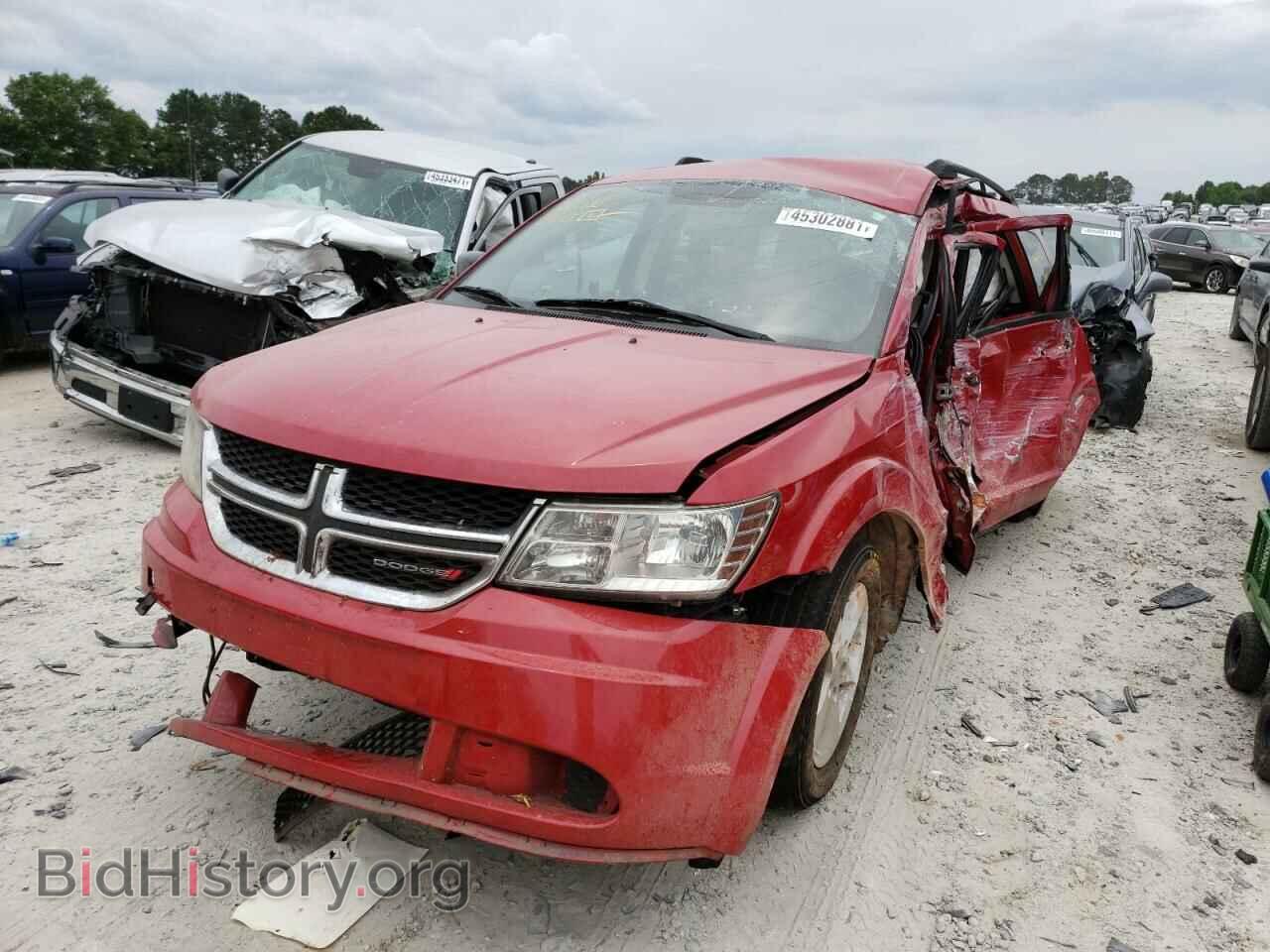 2013 DODGE JOURNEY - VIN: 3C4PDCAB2DT626789 - Фото 2