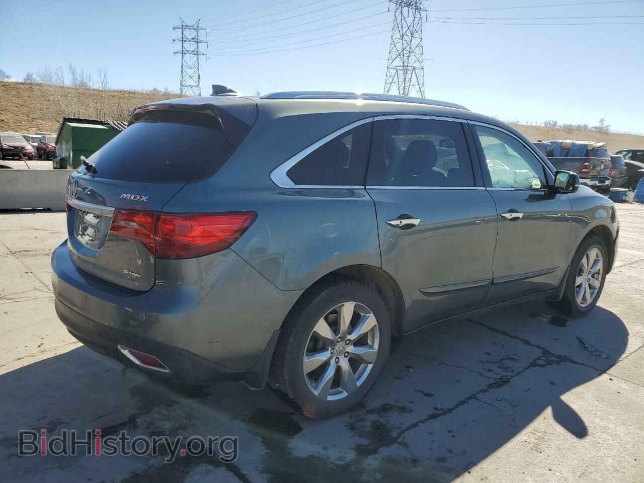 2014 ACURA MDX - VIN: 5FRYD4H81EB039406 - Фото 3