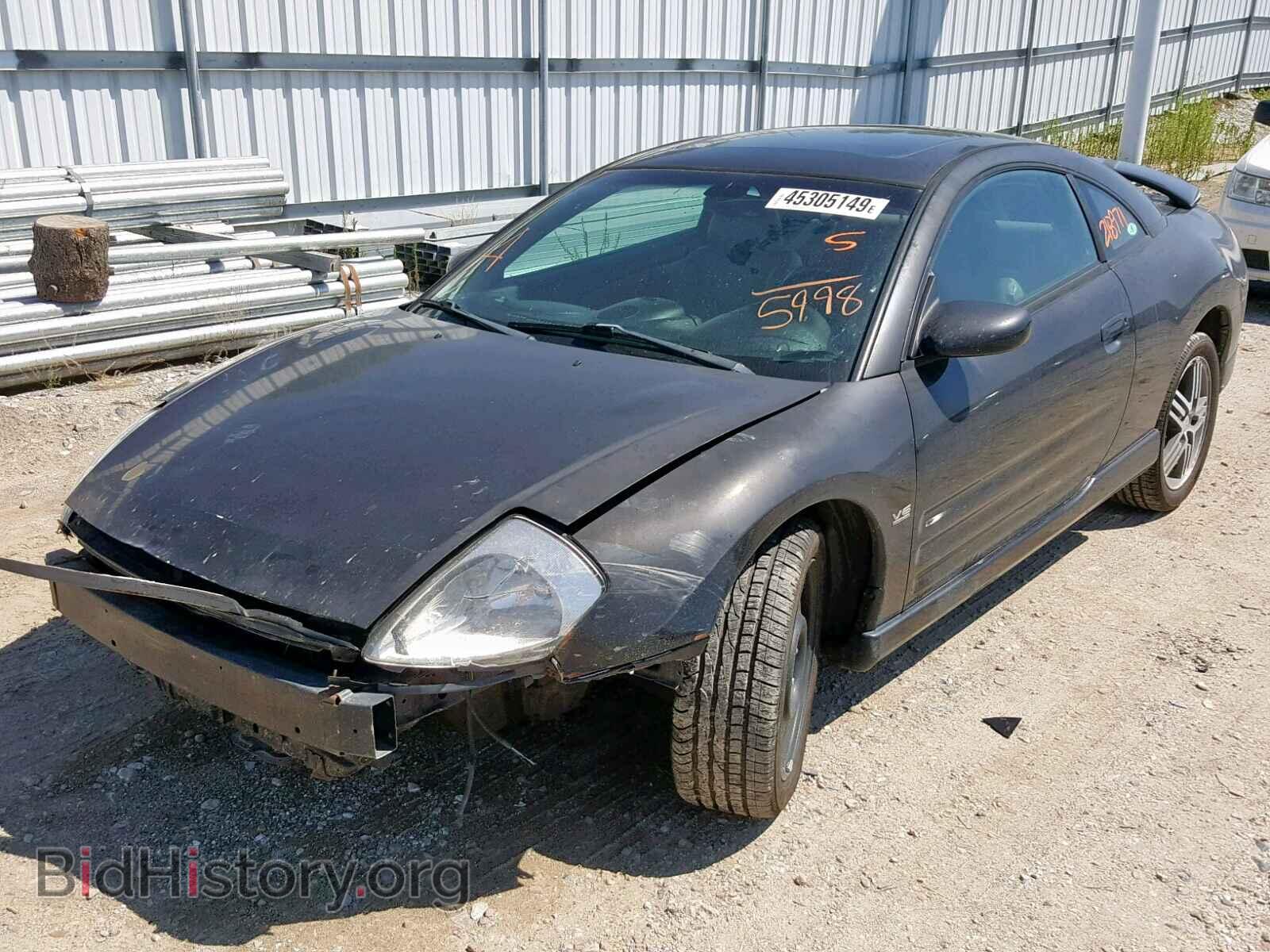 2003 MITSUBISHI ECLIPSE - VIN: 4A3AC74H83E015998 - Фото 2