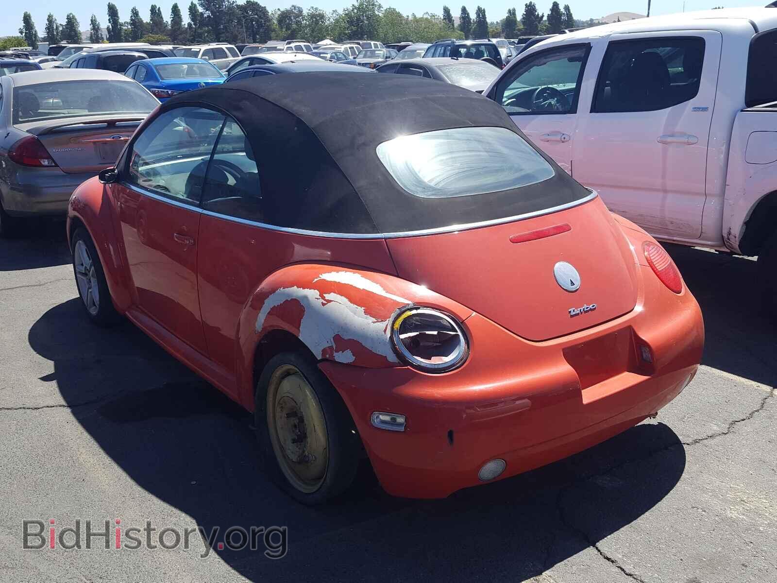 2006 VOLKSWAGEN BEETLE - VIN: 3VWCD31Y24M314630 - Фото 3