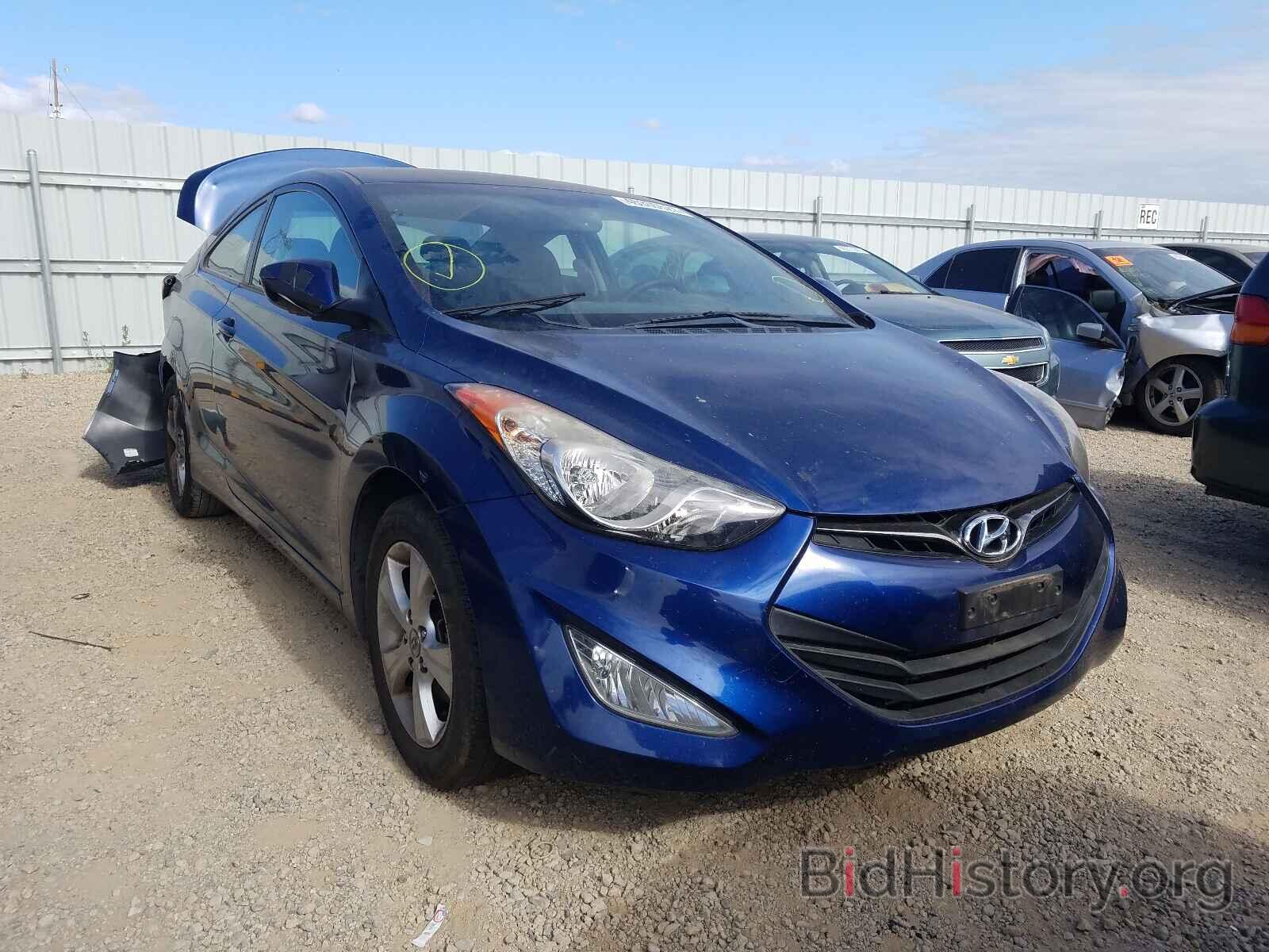 Photo KMHDH6AE3DU012984 - HYUNDAI ELANTRA 2013