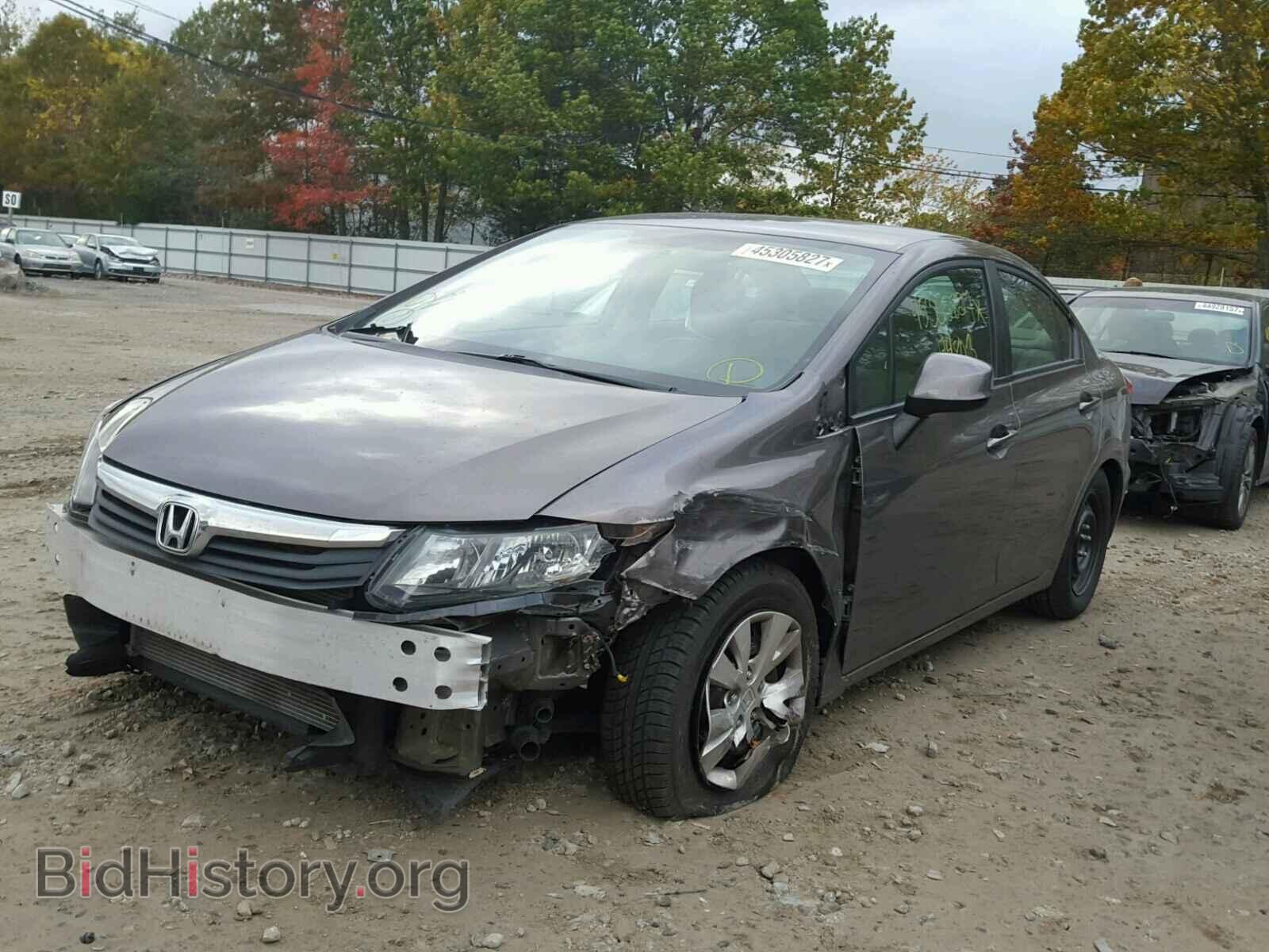 2012 HONDA CIVIC - VIN: 2HGFB2F57CH579511 - Photo 2