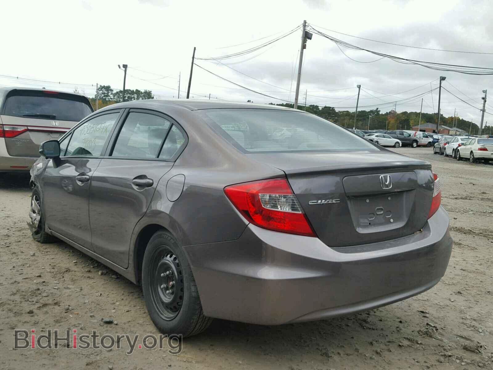 2012 HONDA CIVIC - VIN: 2HGFB2F57CH579511 - Photo 3