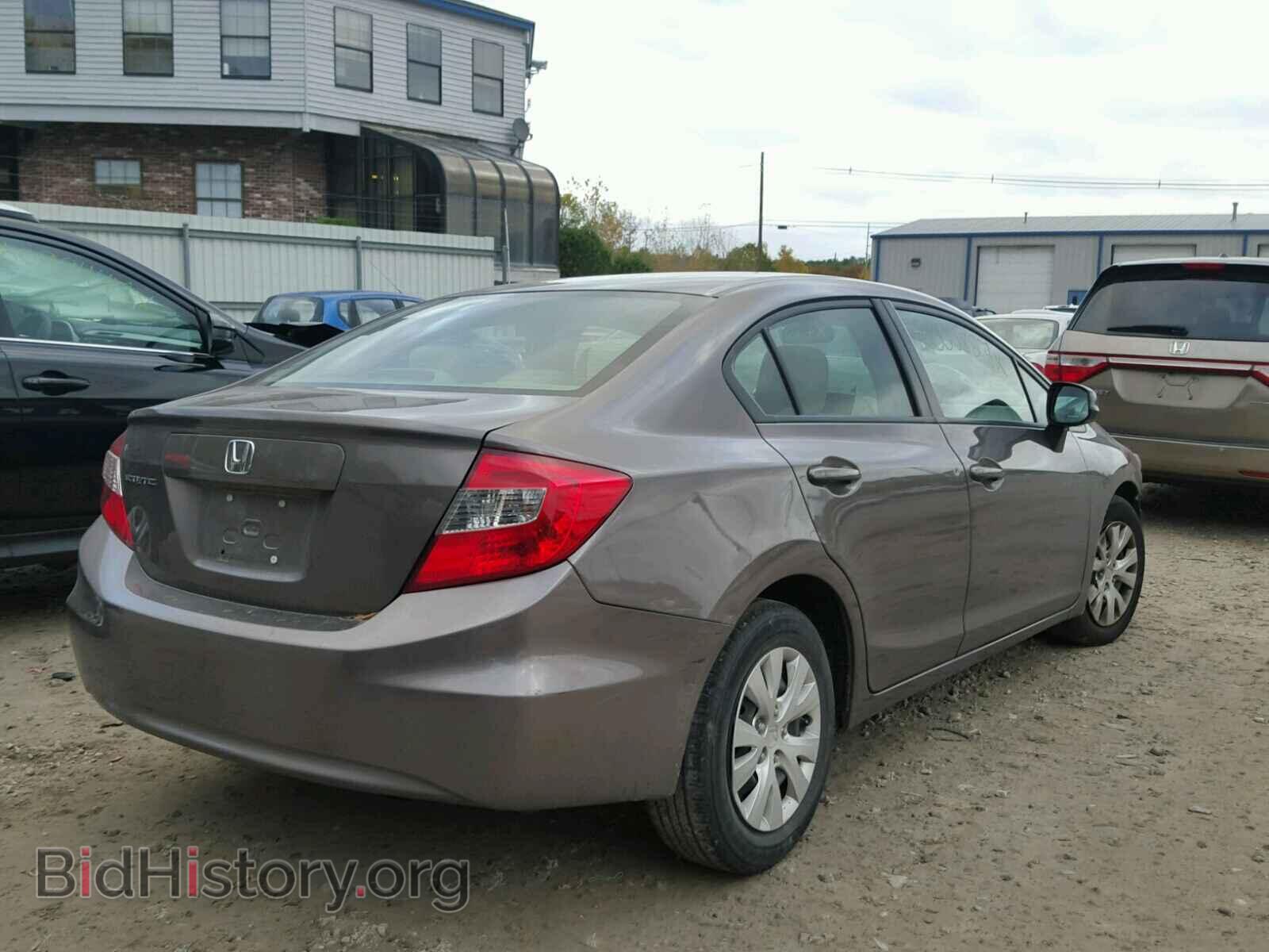 2012 HONDA CIVIC - VIN: 2HGFB2F57CH579511 - Photo 4