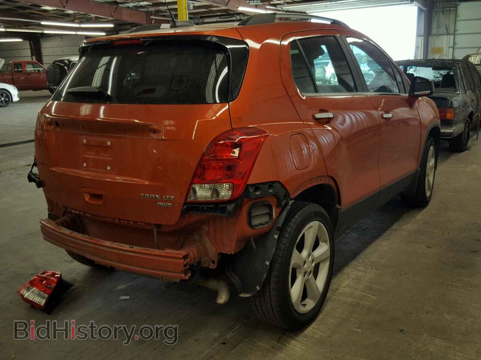 2015 CHEVROLET TRAX - VIN: KL7CJTSB1FB216962 - Фото 4