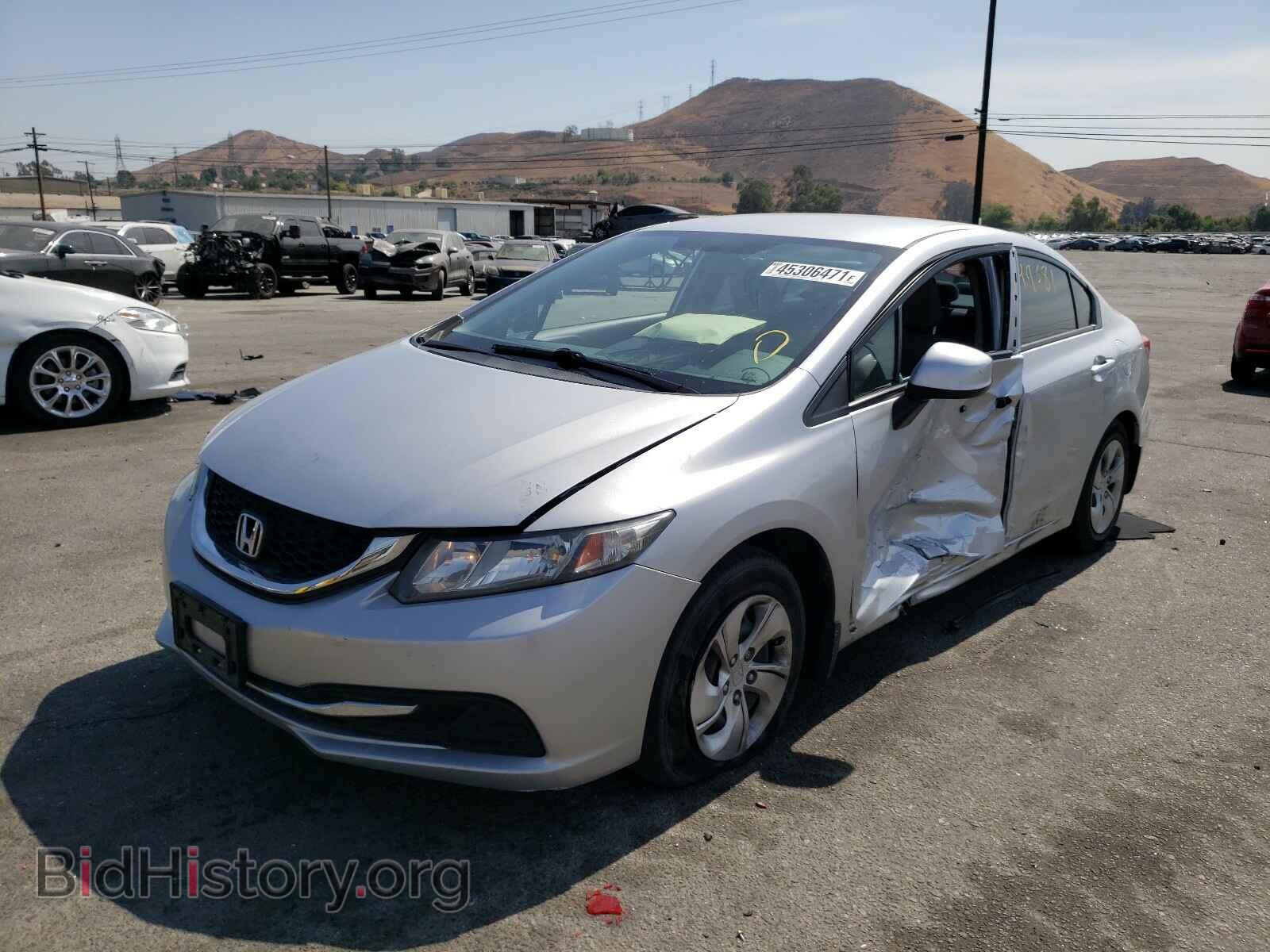 2013 HONDA CIVIC - VIN: 19XFB2F54DE275497 - Фото 2