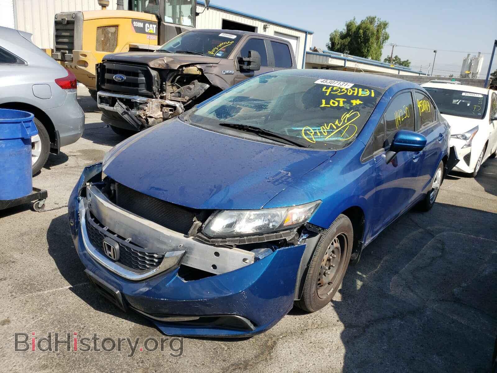 2015 HONDA CIVIC - VIN: 19XFB2F58FE250038 - Фото 2