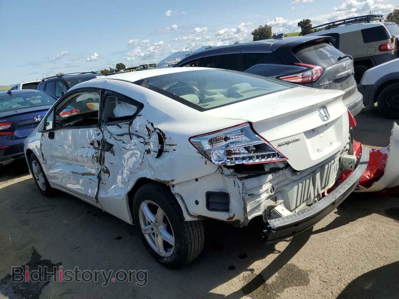 2012 HONDA CIVIC - VIN: 2HGFG3B5XCH518327 - Фото 2