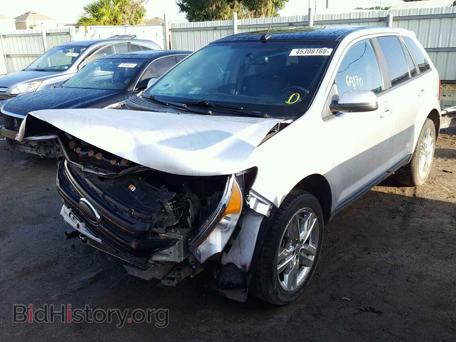 2014 FORD EDGE - VIN: 2FMDK3KC1EBB29595 - Фото 2