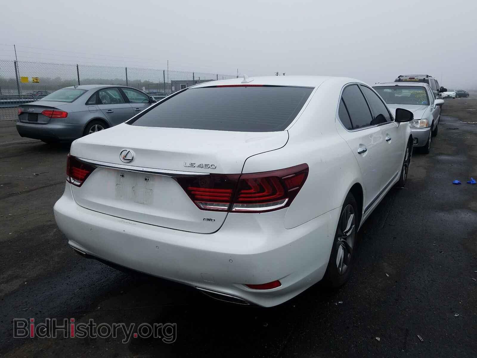 2013 LEXUS LS460 - VIN: JTHCL5EF5D5017169 - Фото 4
