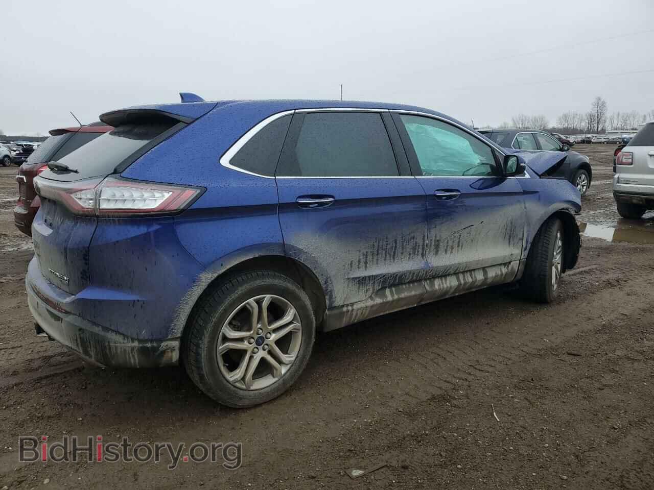 2015 FORD EDGE - VIN: 2FMTK3K90FBB59639 - Фото 3