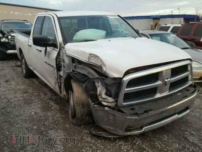2011 Dodge RAM 1500 RAM 1500 Q, white — VIN 1D7RB1GP1BS543297, Copart
