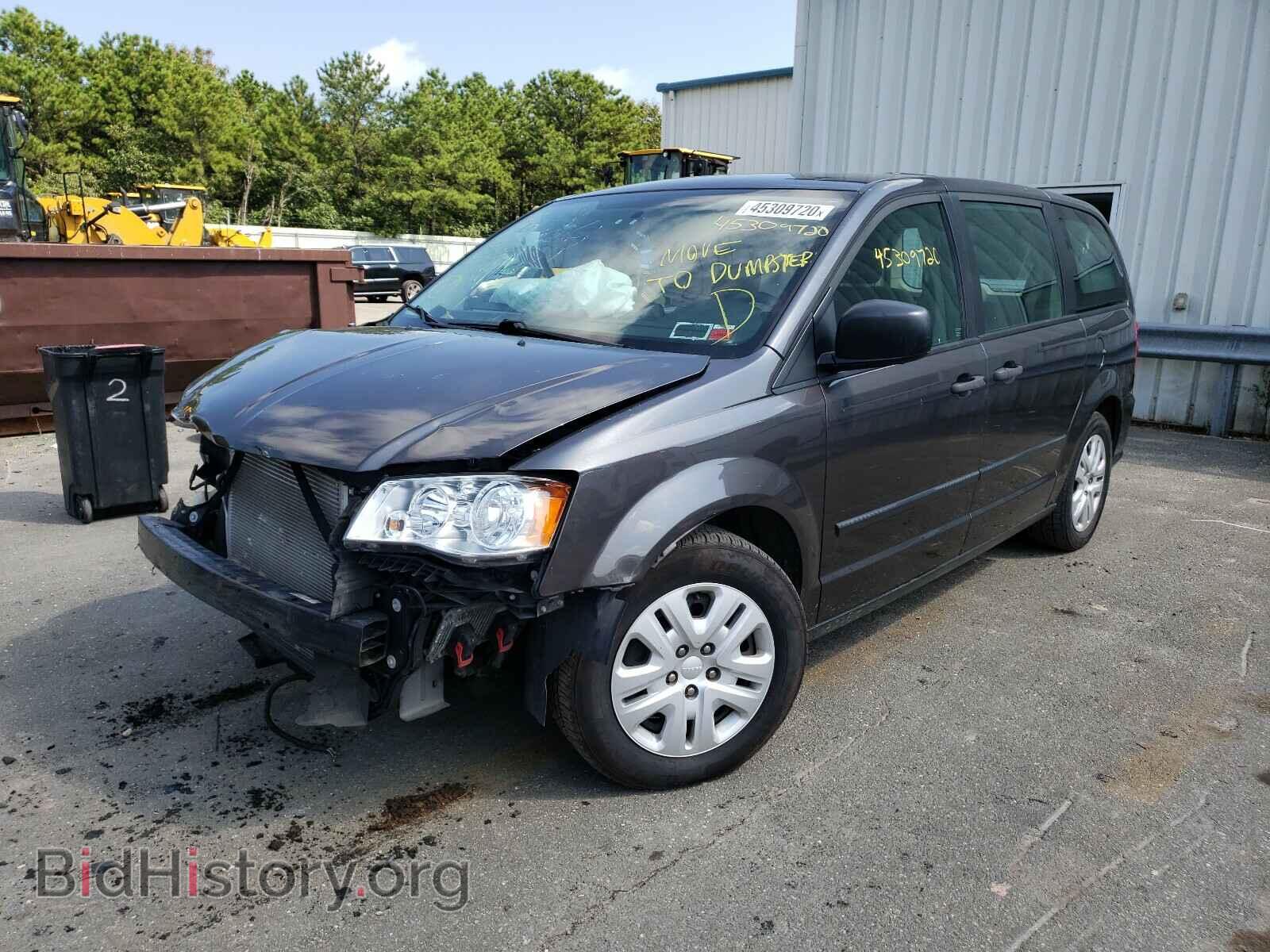 2015 DODGE CARAVAN - VIN: 2C4RDGBG9FR616471 - Фото 2