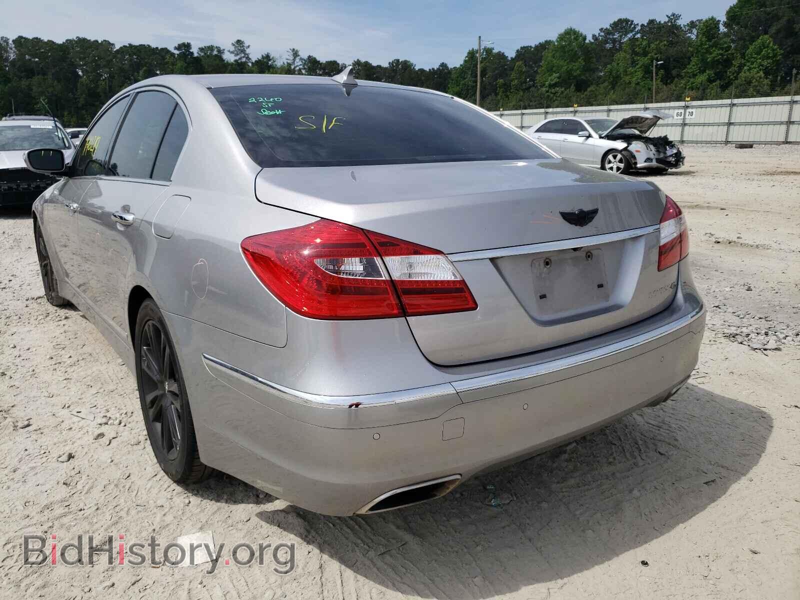2012 HYUNDAI GENESIS - VIN: KMHGC4DF1CU155869 - Фото 3