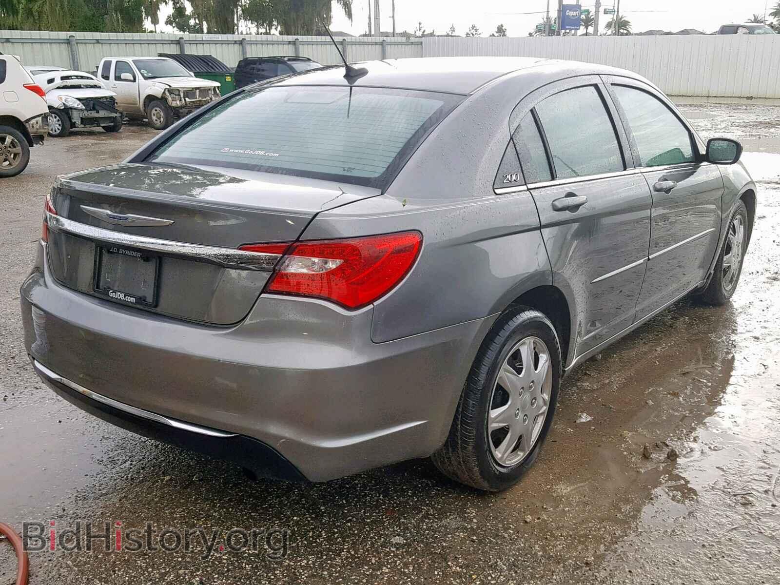 2012 CHRYSLER 200 - VIN: 1C3CCBAB7CN246619 - Фото 4