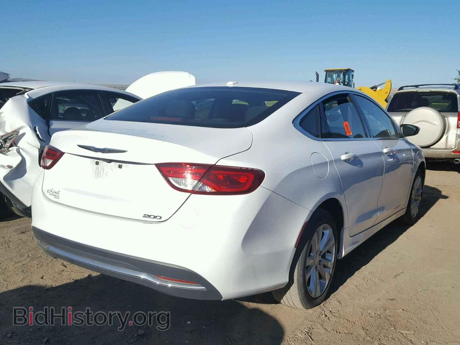 2016 CHRYSLER 200 - VIN: 1C3CCCAB6GN111806 - Фото 4