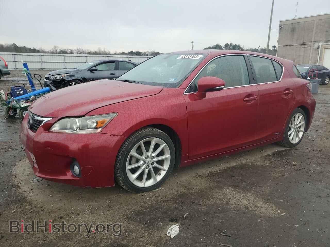 Photo JTHKD5BH1C2101830 - LEXUS CT 200 2012