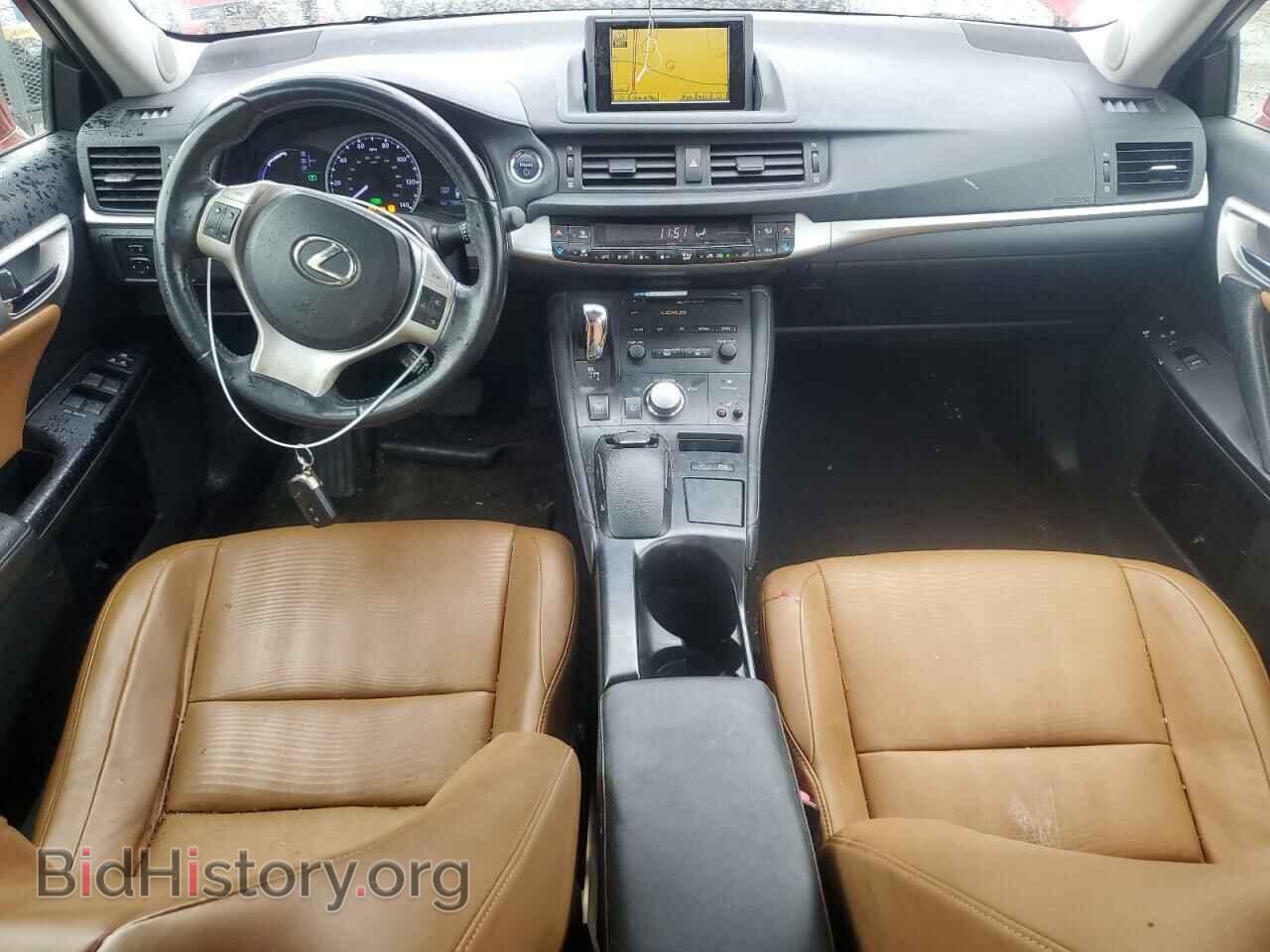 2012 LEXUS CT 200 - VIN: JTHKD5BH1C2101830 - Фото 8