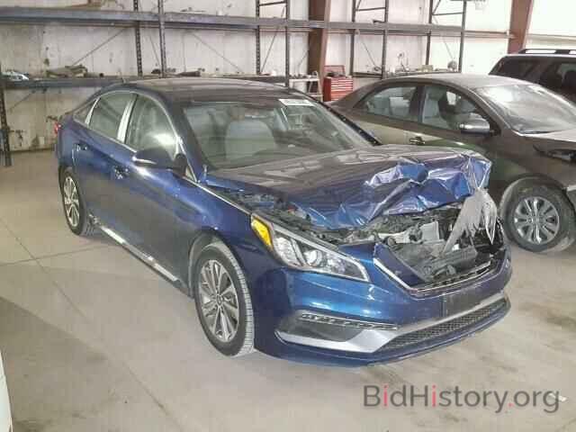 Photo 5NPE34AF4GH433499 - HYUNDAI SONATA 2016