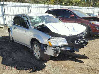 2010 Dodge AVENGER, silver — VIN 1B3CC4FB0AN174063, Copart