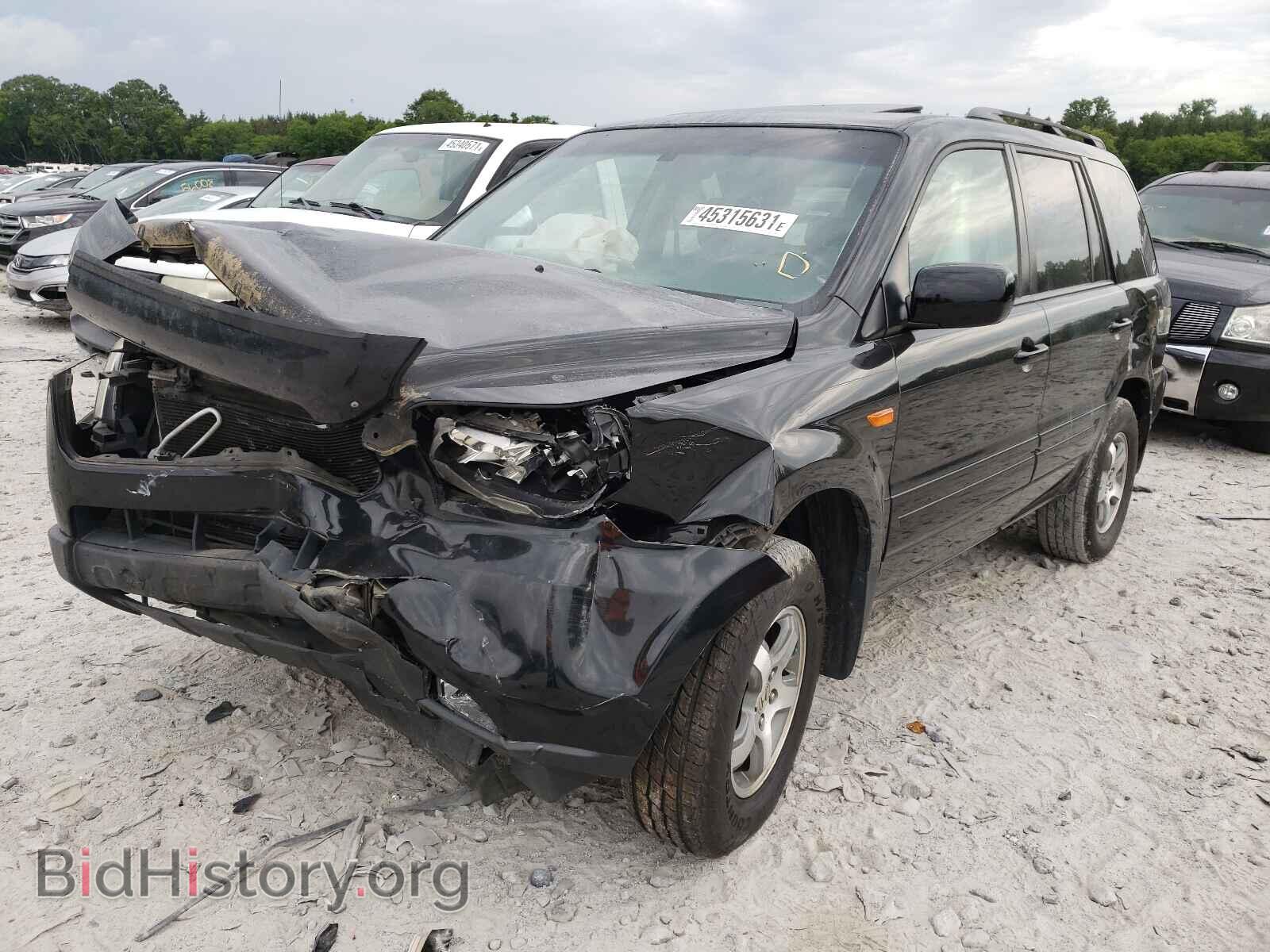 2007 HONDA PILOT - VIN: 5FNYF28597B012009 - Фото 2