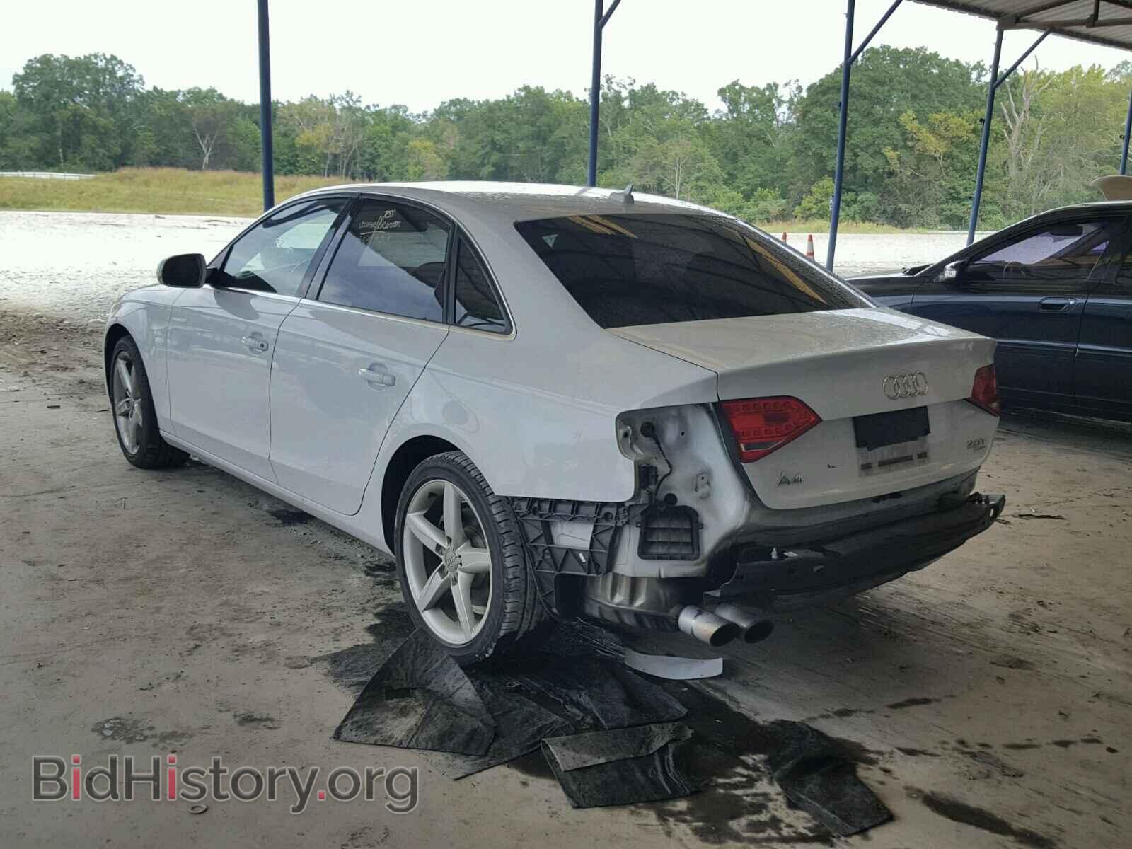 2012 AUDI A4 - VIN: WAUBFAFL0CA044459 - Photo 3
