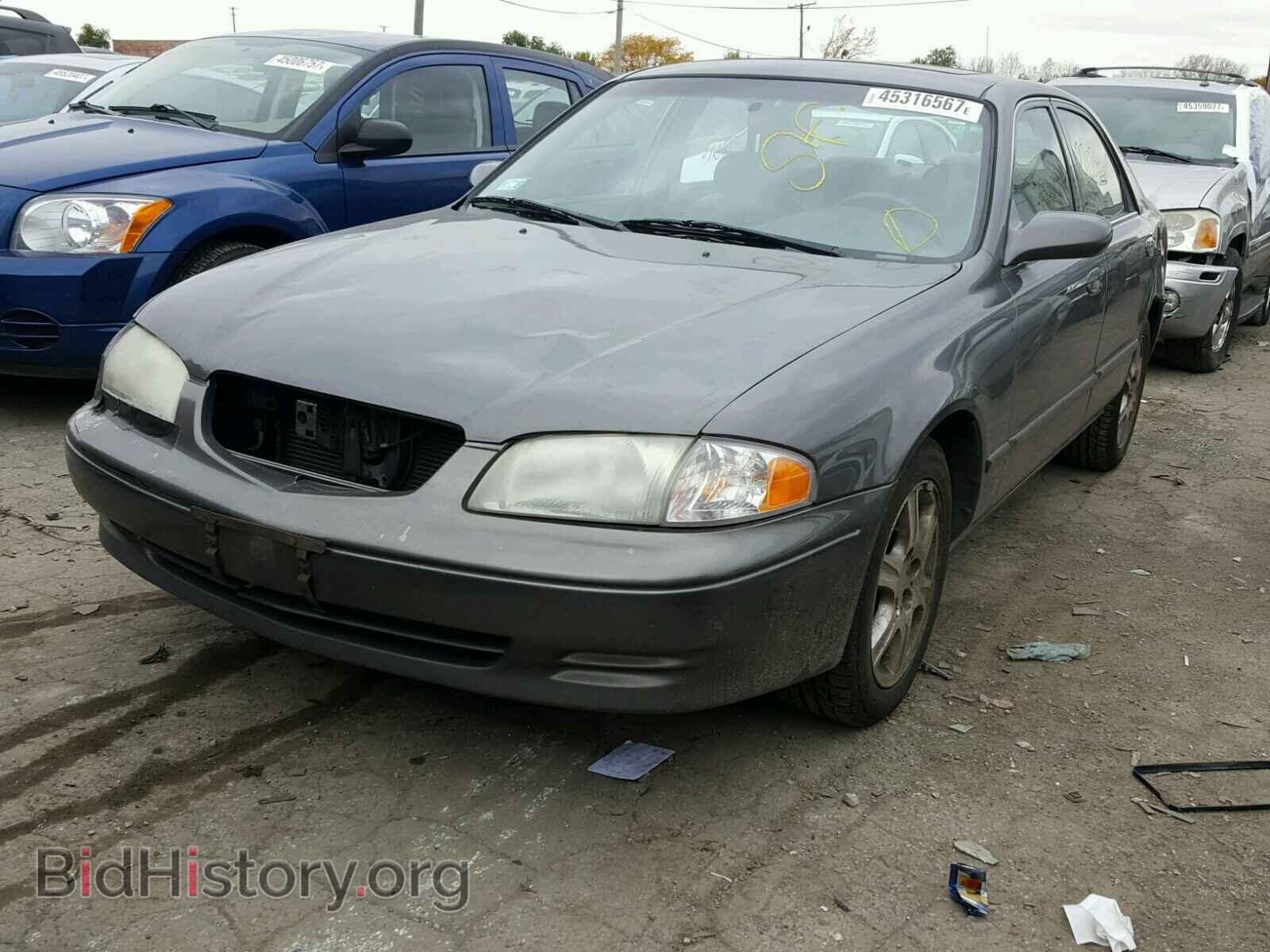 2000 MAZDA 626 - VIN: 1YVGF22F2Y5163557 - Фото 2