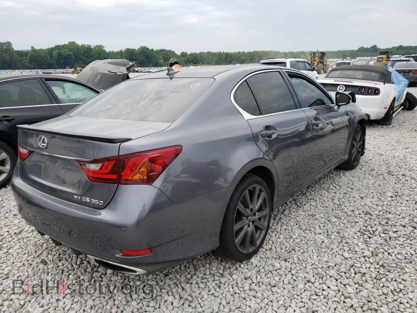 2013 LEXUS GS350 - VIN: JTHCE1BL9D5007001 - Фото 4