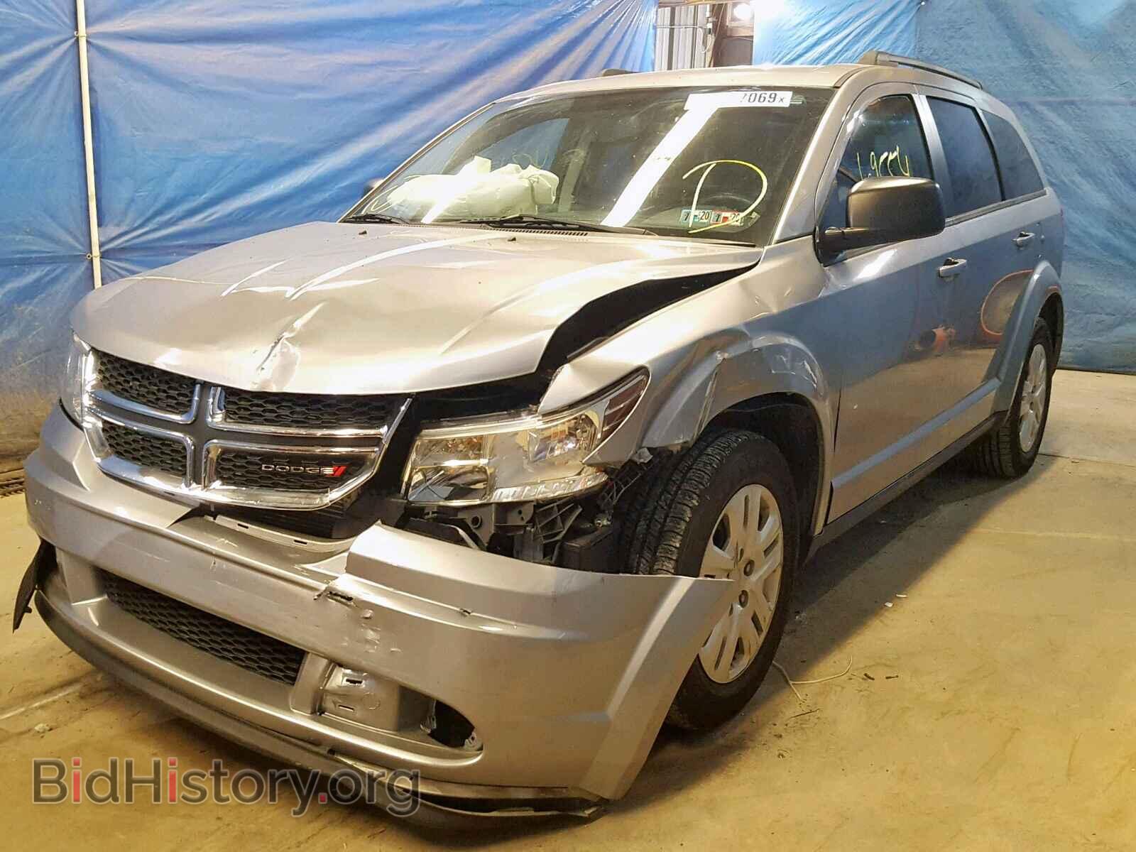 2016 DODGE JOURNEY SE - VIN: 3C4PDCAB4GT185834 - Фото 2