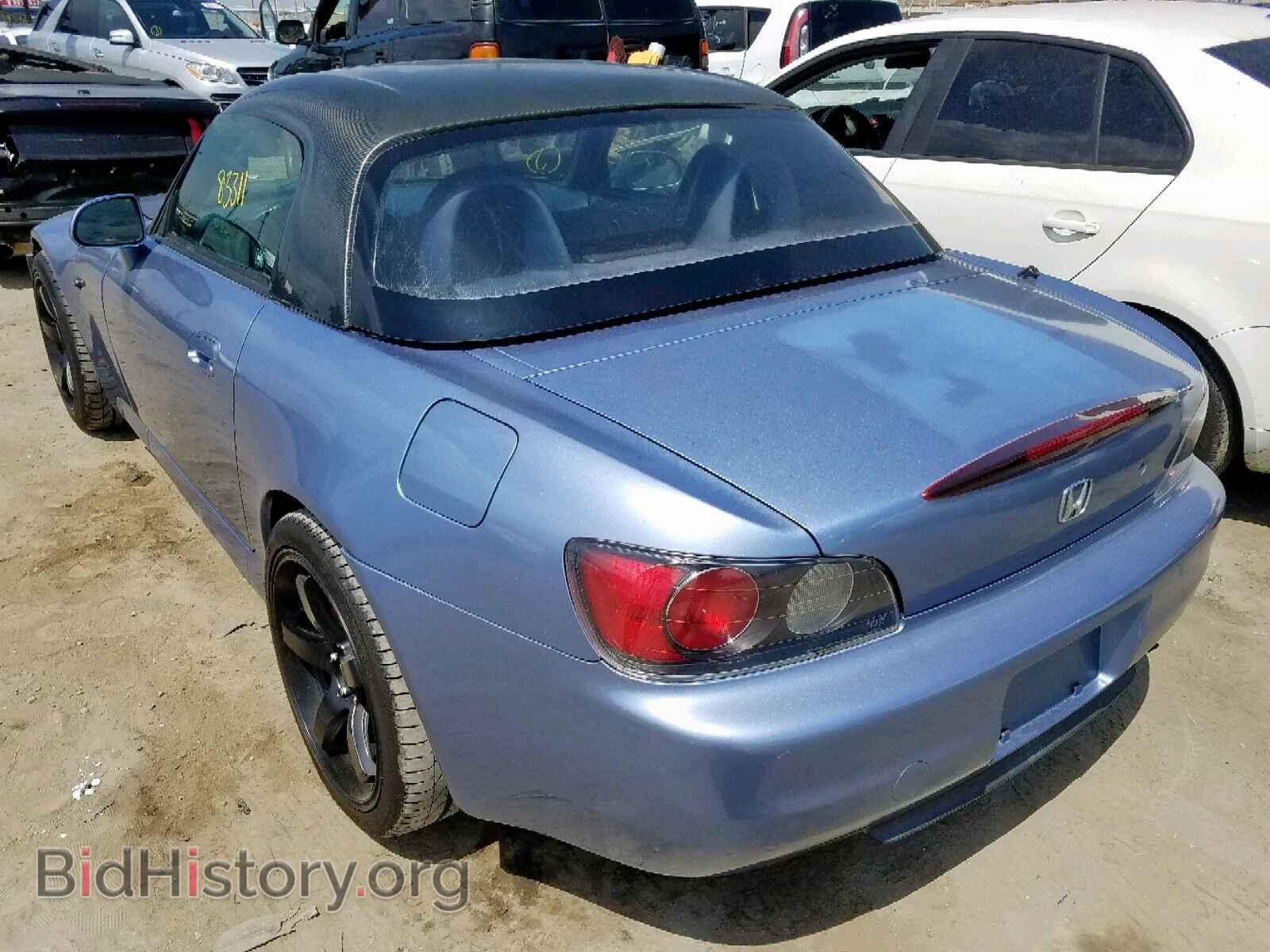 2002 HONDA S2000 - VIN: JHMAP11402T005688 - Фото 3