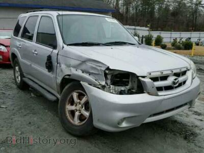 2005 Mazda TRIBUTE Tribute S, серебристый — VIN 4F2CZ96105KM64599, Copart